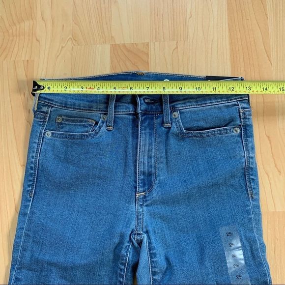New Blue Gap Skinny Jeans Size 25 - Picture 6 of 8